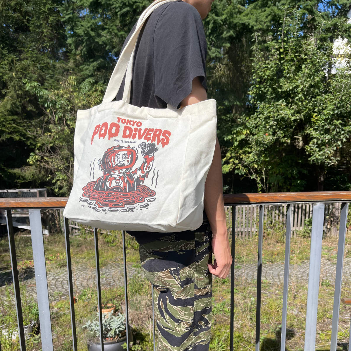 Tote Bag „Tokyo Poo Divers“