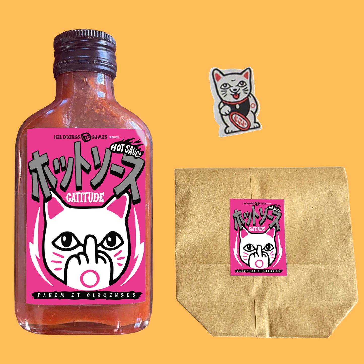 Catitude - Maneki Neko Hot Sauce