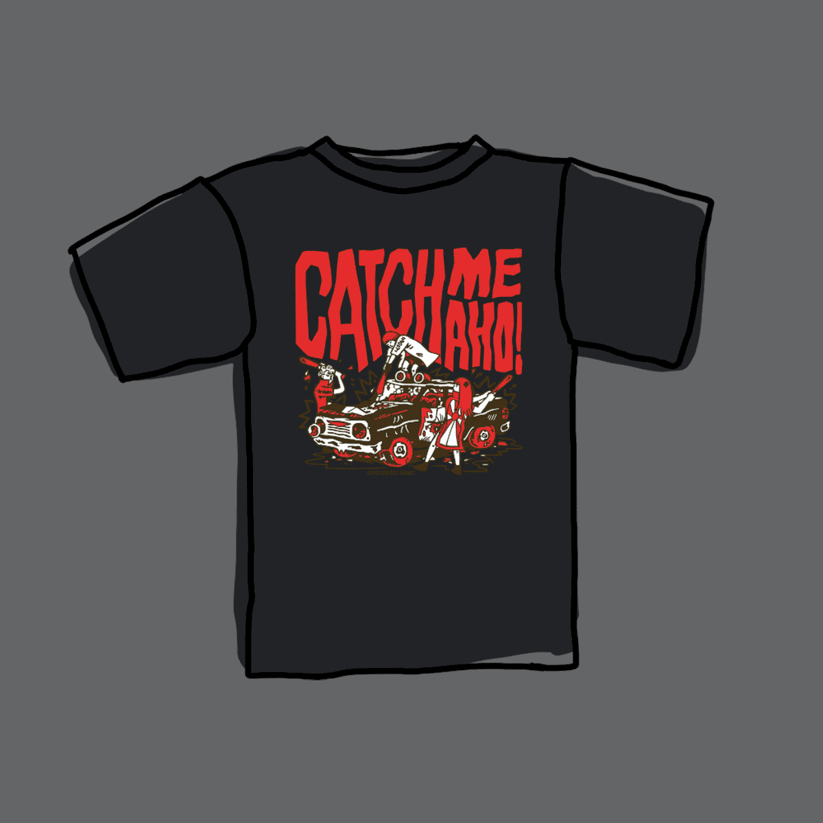 T-Shirt "Catch me Aho"